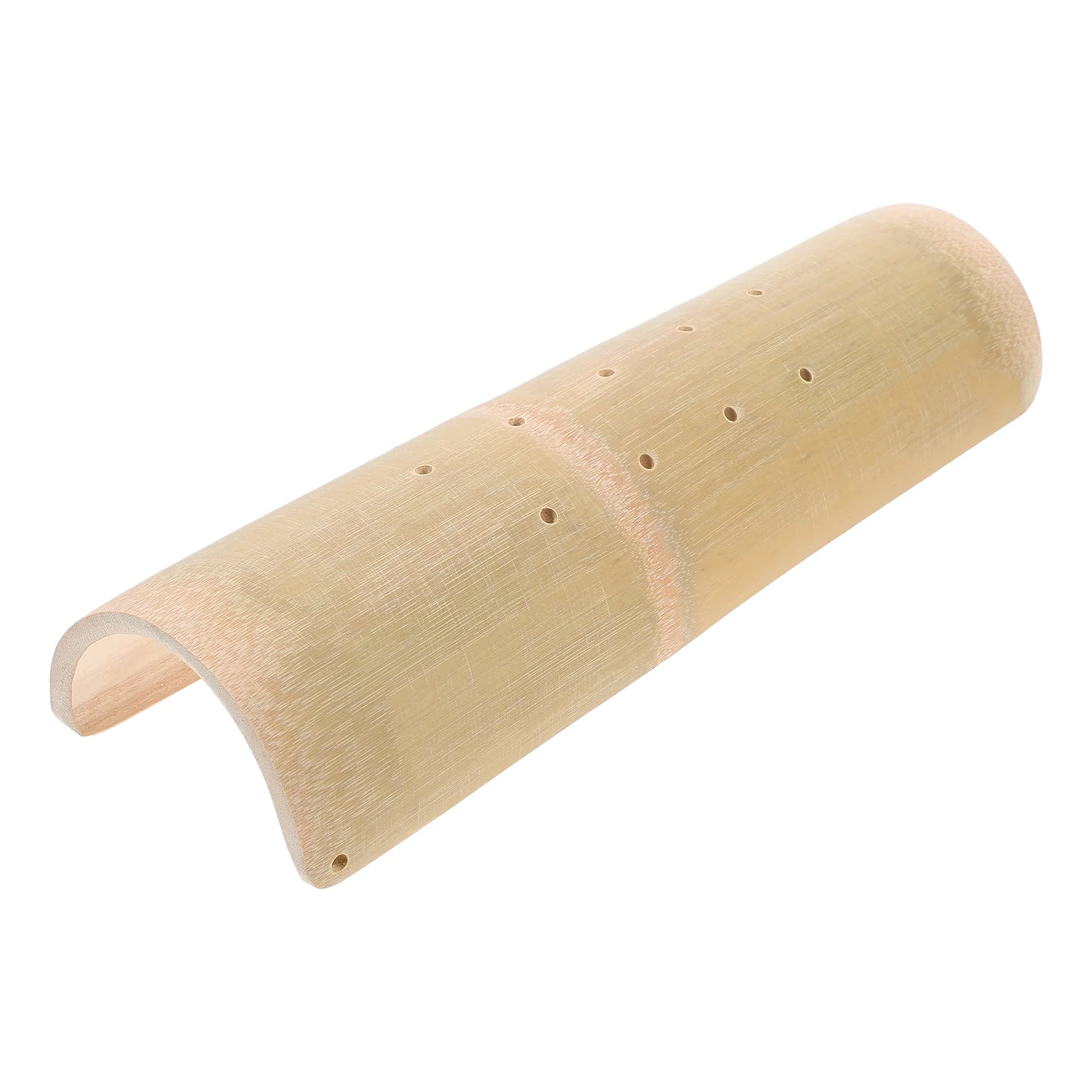

1pc Handmade Bamboo Pillow Cervical Pillow Household U-shaped Single Pillow