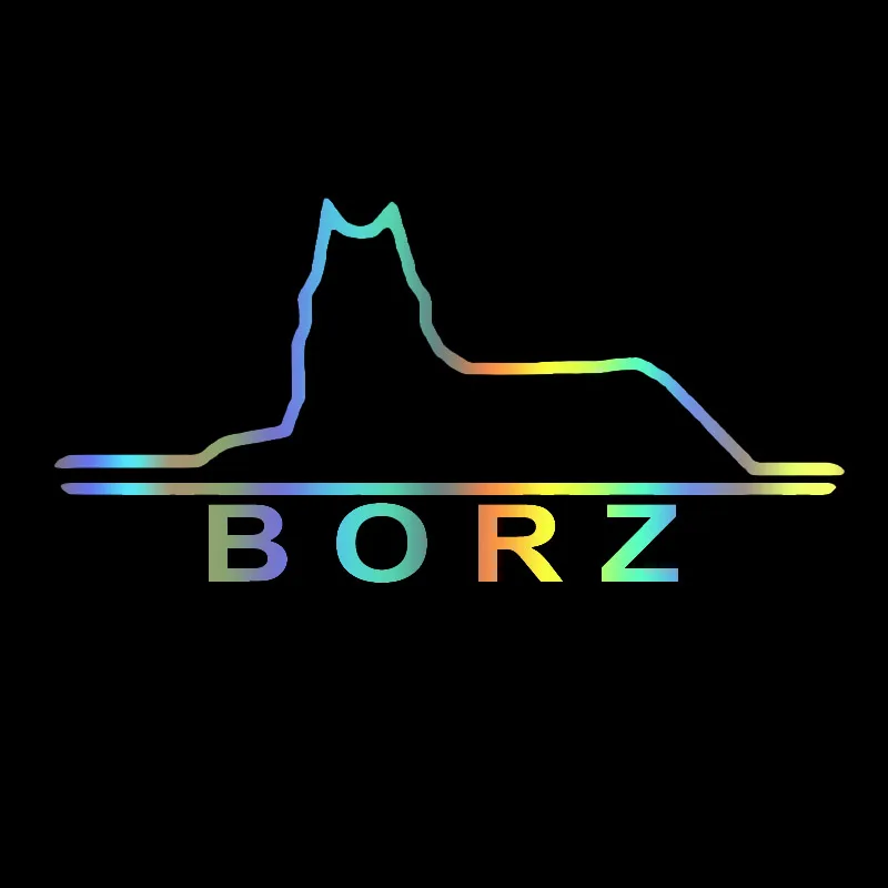 

Виниловая наклейка Чечниский волк BORZ, автомобильная наклейка, водостойкий автодекор на бампере, заднее окно ноутбука 20924 #