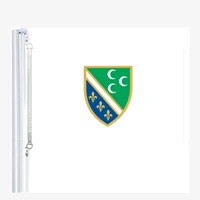 bosniak flag flags90 x 150 cm 100 polyester digitaldruck