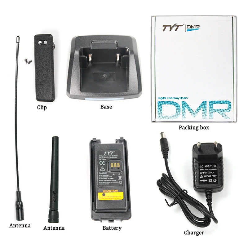 TYT MD-398 DMR Digital Walkie Talkie UV390 IP67 Waterproof Dual Band UV transceiver GPS Optional Upgrde of MD-398 USB cable