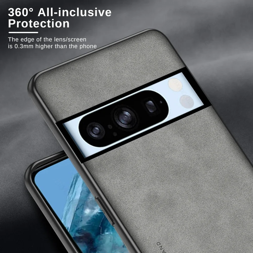 Кожаный бронированный чехол Skinsheep для Google Pixel 9 Pro XL 9pro 8pro 7pro 9A 8A 7A с магнитным