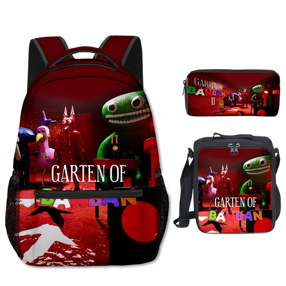 3 шт./набор дорожный рюкзак для ноутбука с 3D-принтом