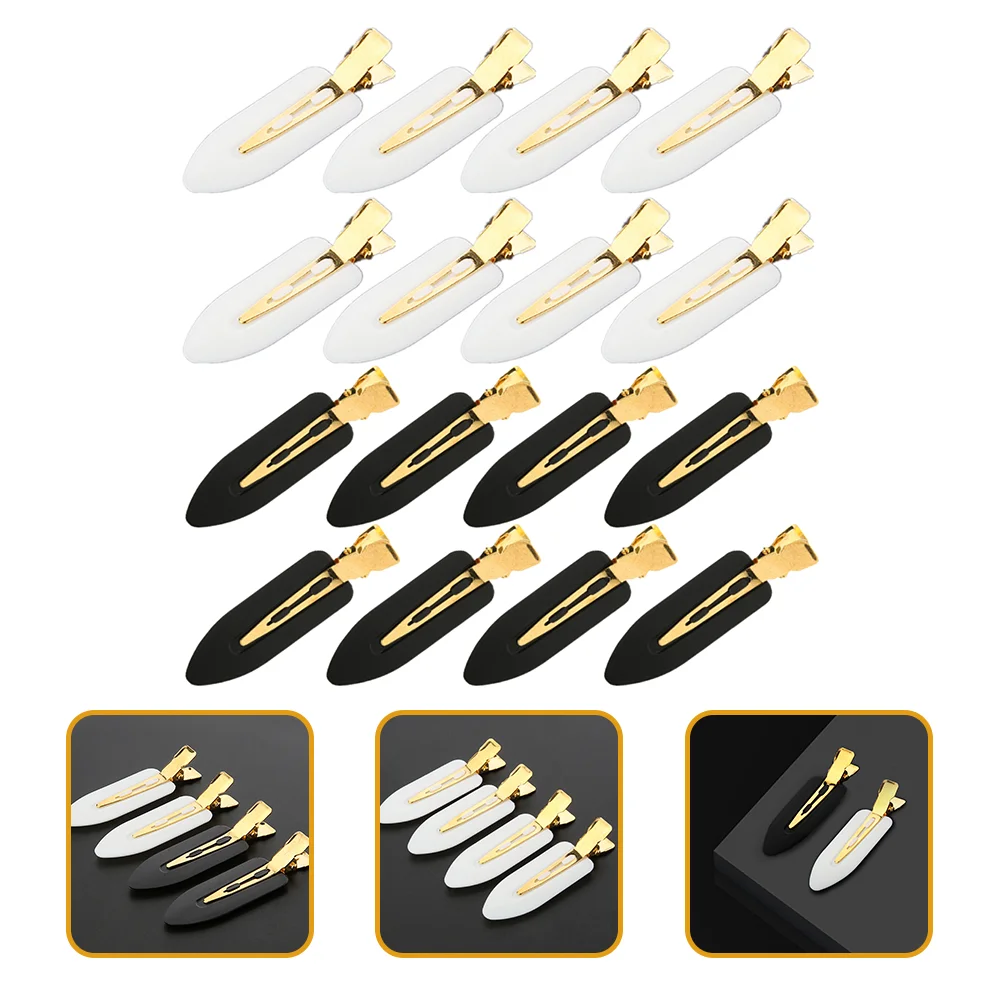 

16pcs Crease Hair Clip Creaseless Hair Clips Bend Hairpin Headdress