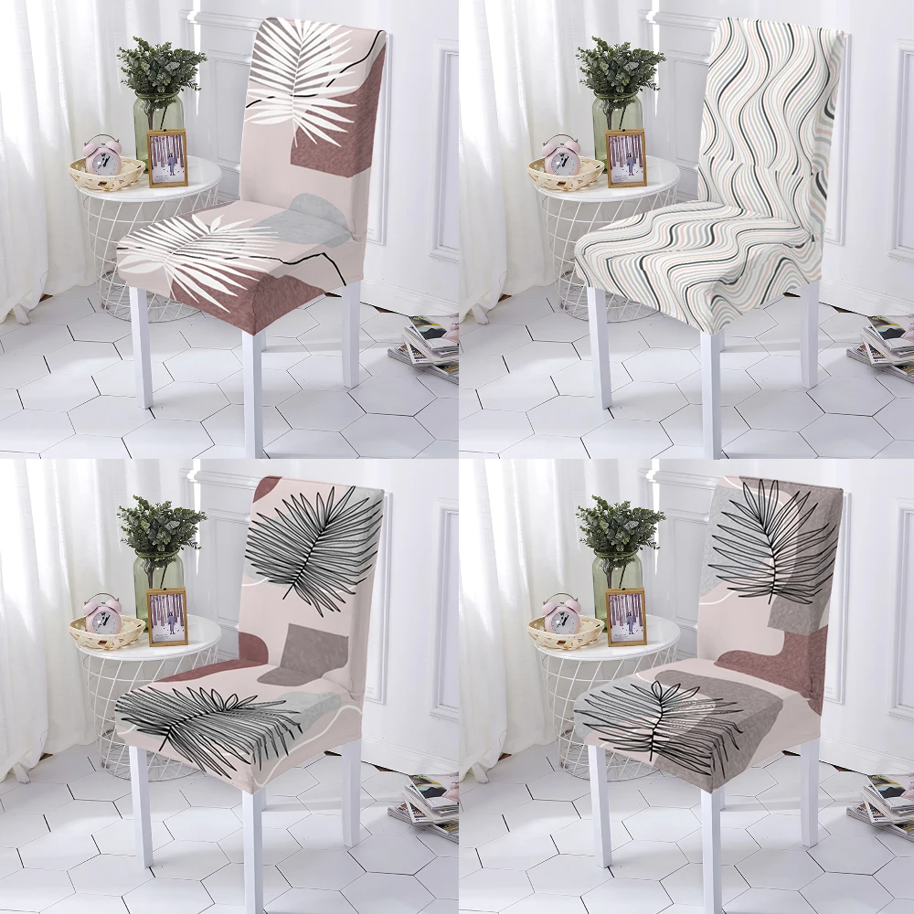 

Абстрактный фотостул, Съемное Сиденье, растягивающийся обеденный стол, антигрязный кухонный моющийся