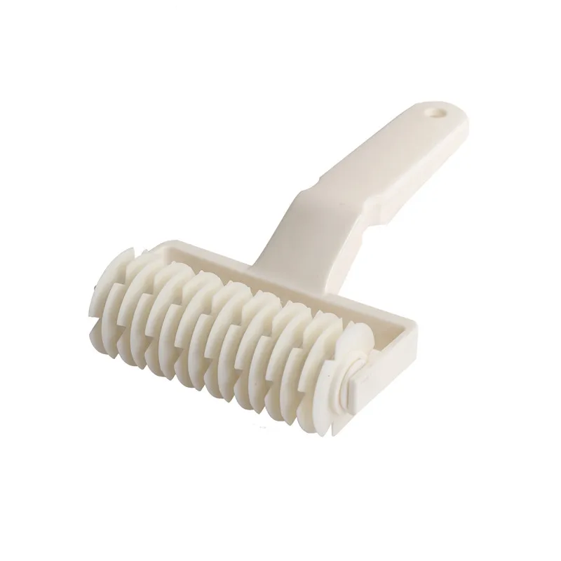 

MOONBIFFY Роликовый резак для теста белый пластик