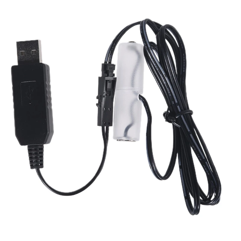 110 см USB-кабель питания для батареи типа АА замена 1-4x 1 5 В игрушки Прямая поставка