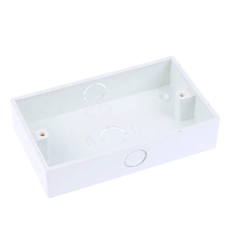 

Настенный выключатель 146*86 мм, пластиковая настенная розетка, кассета, внешняя настенная распределительная коробка, 1 шт.