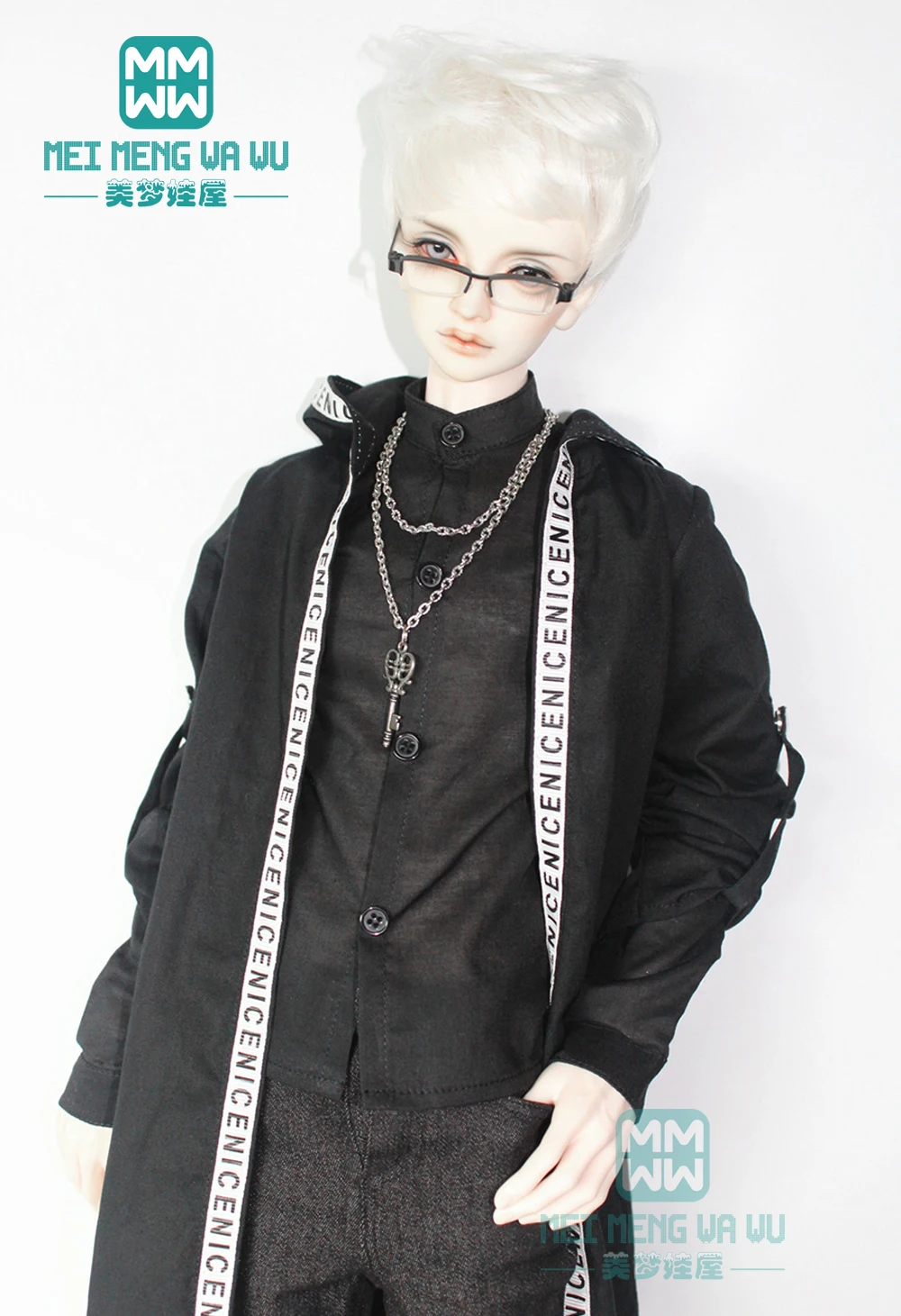 Фото Подходит для BJD для мальчиков 68–70 см, SD13 SD17, модные плащи, рубашки, игрушки в подарок №3