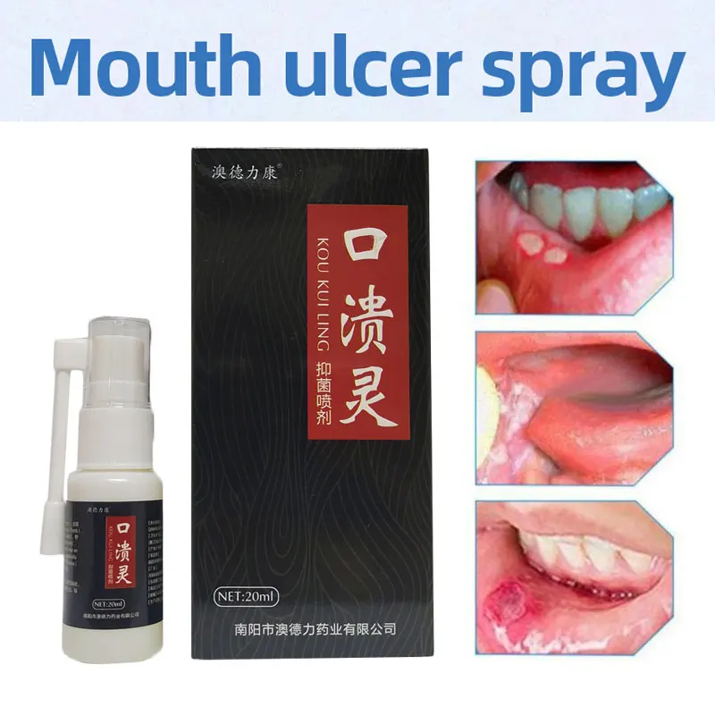 Antibaterial Oral Cleanning Liquid Medicine Honeysuckle Pharyngitis Halitosis Sore Throat Fresh Sprays