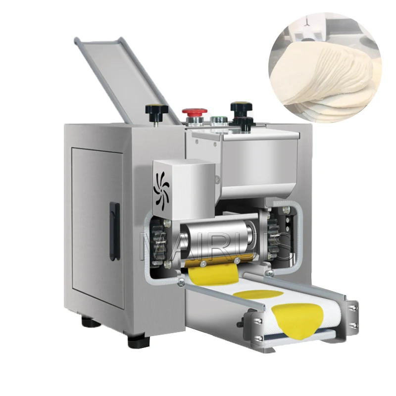 

Automatic Chapati Pasta Tortilla Papad Momo Empanada Tortill Samosa Gyoza Wonton Spring Roll Maker Dumpling Skin Wrapper Machine