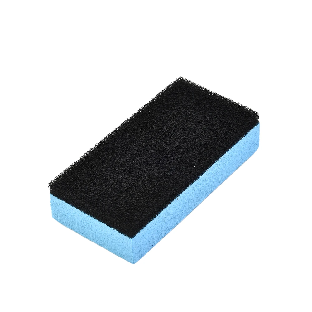 

10pcs Car Ceramic Coating Sponge Glass Nano Wax Applicator Polish Pads Cleaning Tool 8*4*1.8cm Sponges Blue+Black