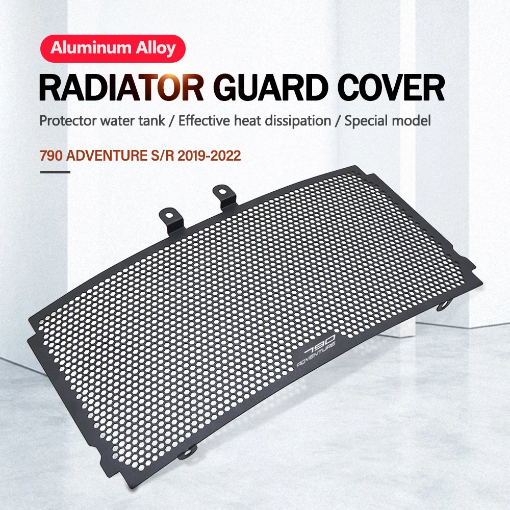 

For 890 ADVENTURE R 2021 890Adventure 2021 Motorcycle Radiator Guard Grille Water tank Protector Cover Oil Cooler Guard Cover