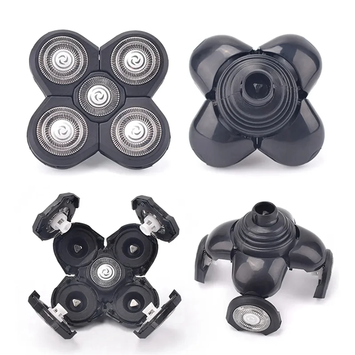 2 шт. Сменные бритвенные головки из нержавеющей стали