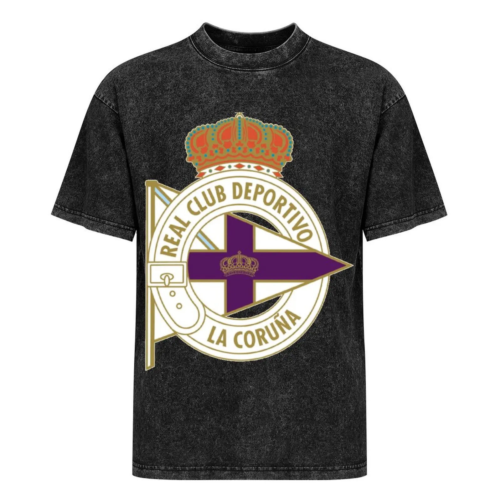 Футболка Deportivo de la Coru?a Essential винтажная одежда забавные футболки для мужчин