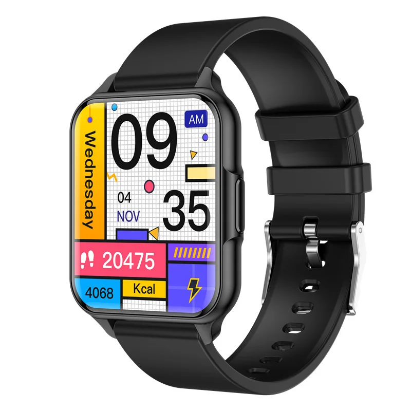 

Smart Watch Q26 PRO 1.83inch Narrow Border DIY Wallpaper Body Temperature Heart Rate Monitoring Music Camera Control Smartwatch