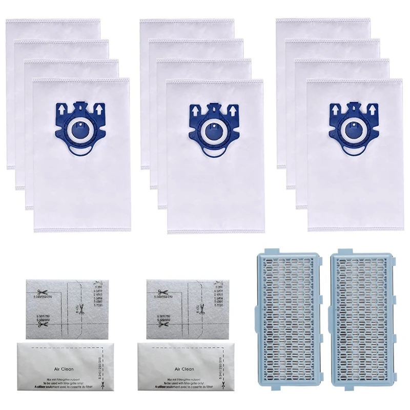 HOT！-HEPA Filter Motor Protection Dust Bags For Miele Vacu