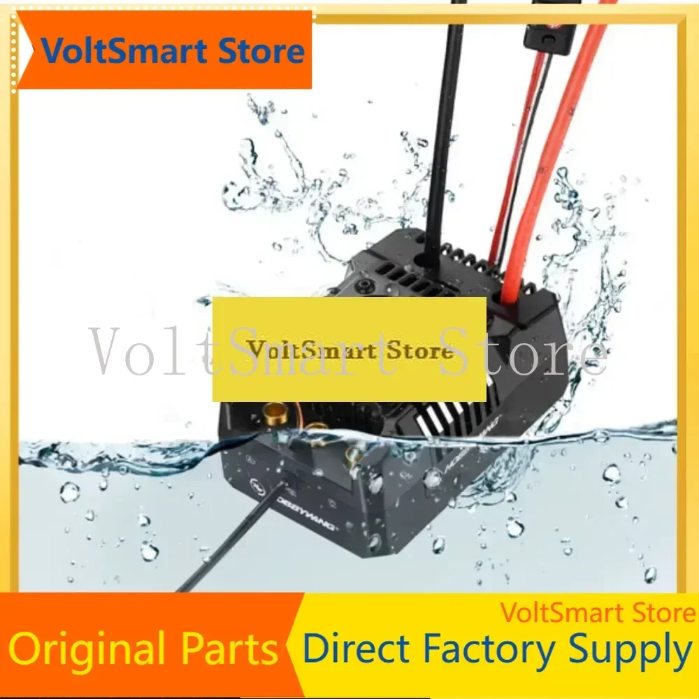 Фото Комплект VoltSHobbywing EZRUN MAX4 HV 300A ESC 70125SD 560KV, сенсорный мотор 6-12S для радиоуправляемых грузовиков и автомобилей масштаба 1/5, высокомощные комплектующие №1