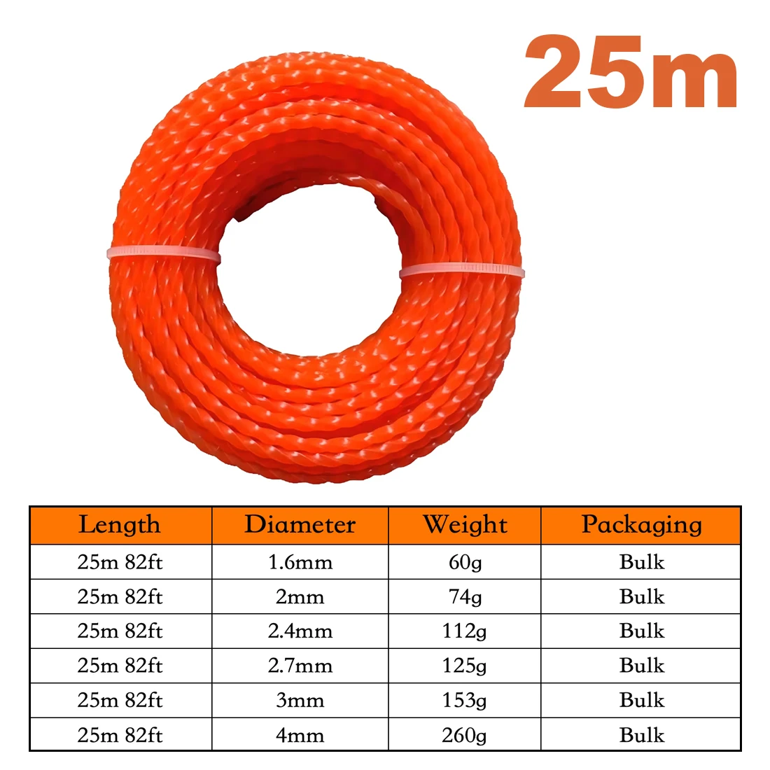 

COSY нейлоновая леска для триммера 1,6 мм ~ 4,0 мм