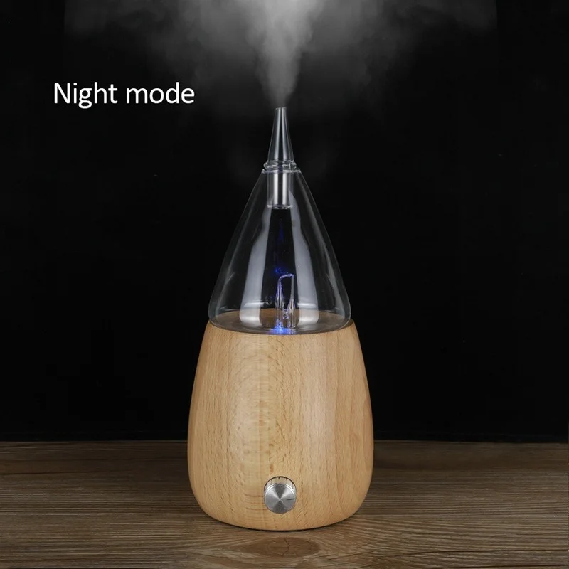 

Ali Appliances Waterless Pure Essential Oil Diffuser Wood Glass Diffusers Aromatherapy Vaporizer Aroma Difusor Nebulizer Office