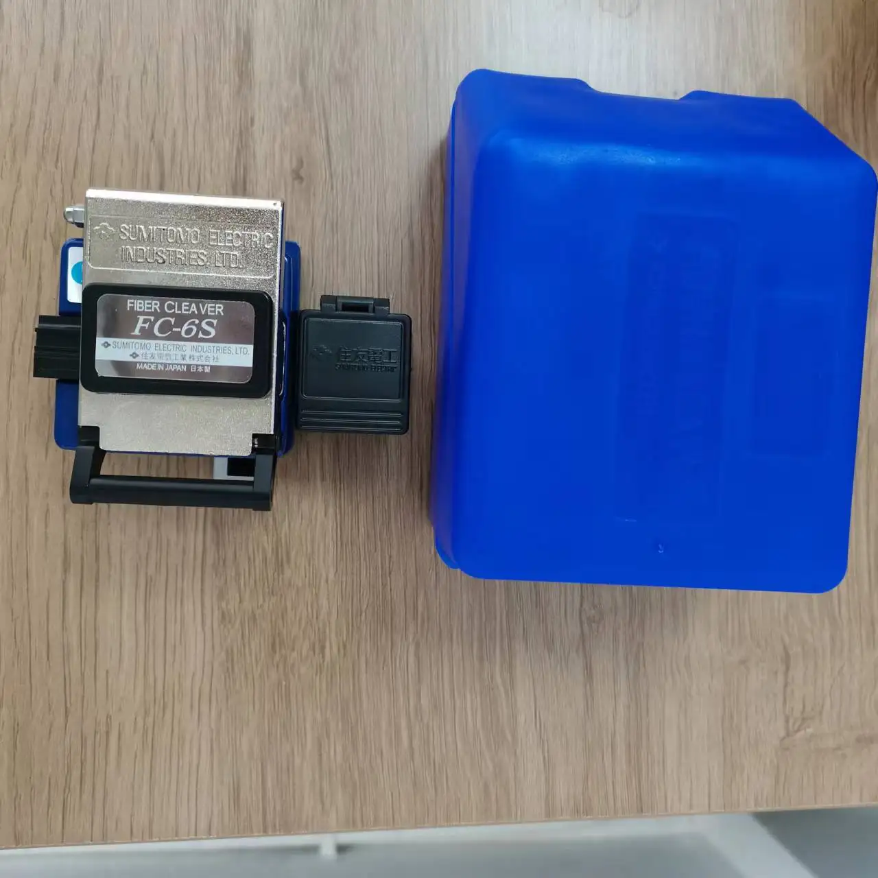 FC-6S Optical Fiber Cleaver High Precision Cold Connection Cutter Tool With Fiber Scrap Collector FTTH Free Shipping