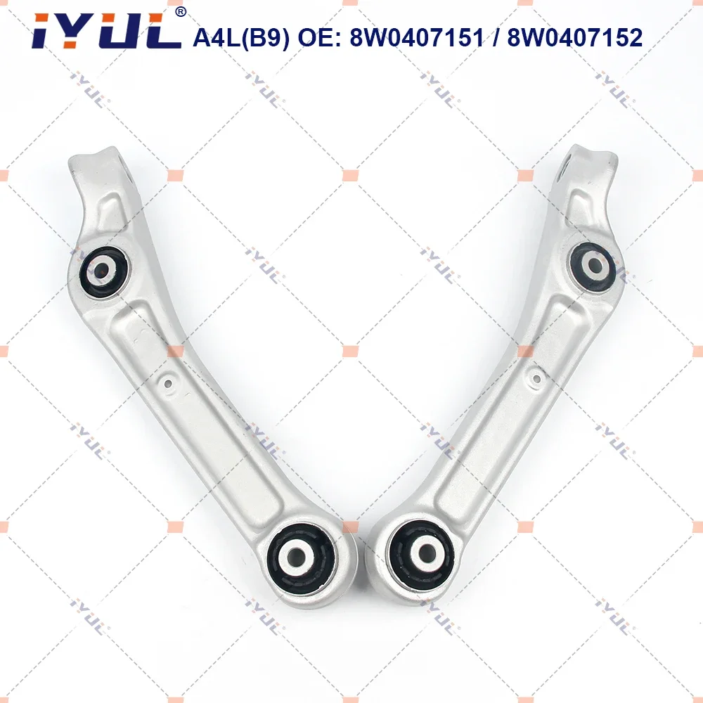 Наборы передних рычагов управления подвеской IYUL для Audi A4L B9 A5 F57 F5A 8W0407693A 8W0407151C