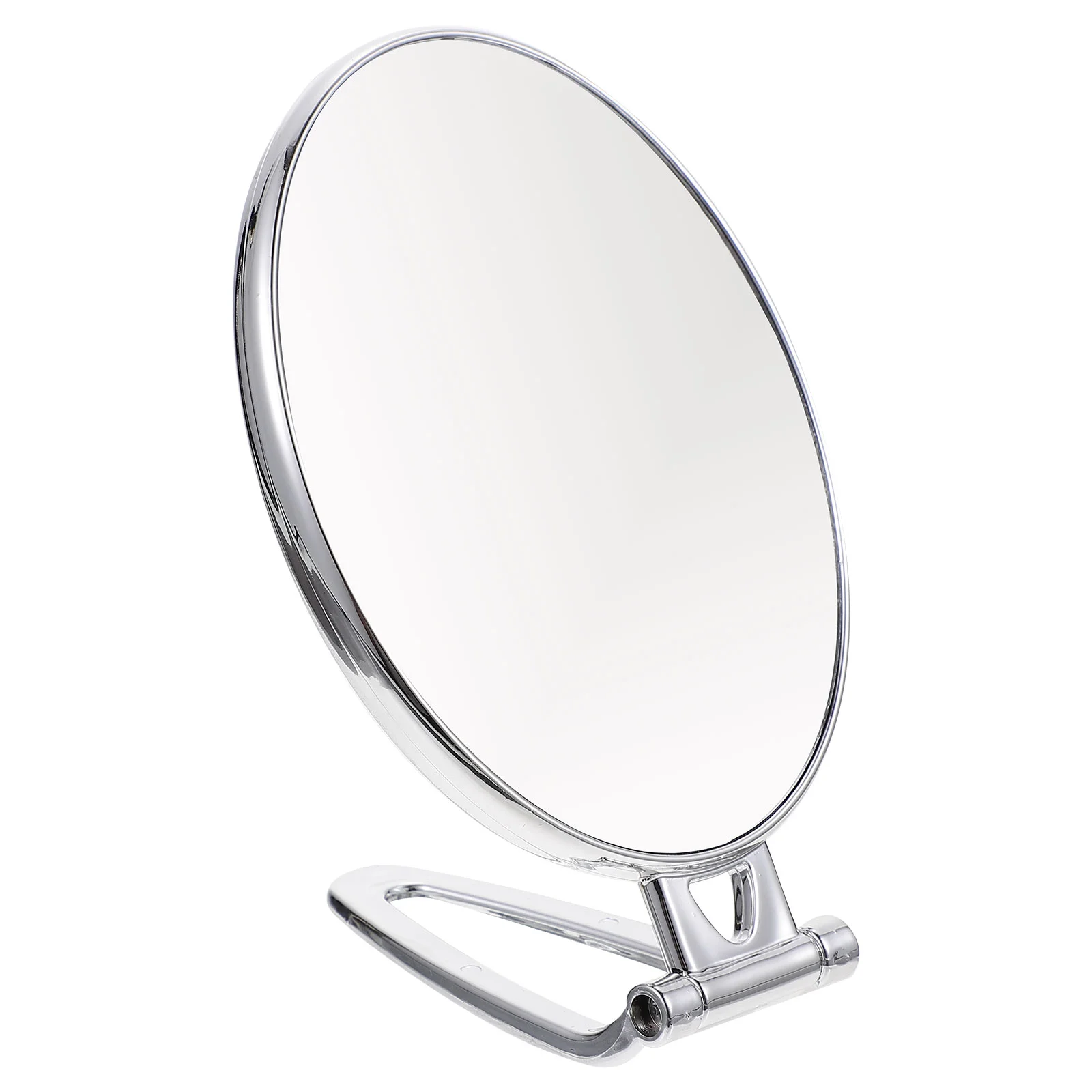 

Mini Magnifying Glass Vanity Mirror Makeup Rotatable European Style Beauty Desktop Miss With light