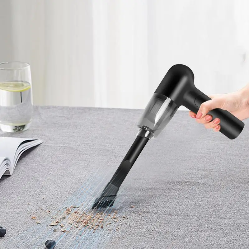 

6000pa Car Vacuum Cleaner USB Rechargeable Hand Vacuum Small Car With Fully Automatic High Power Powerful Cleaning For Home