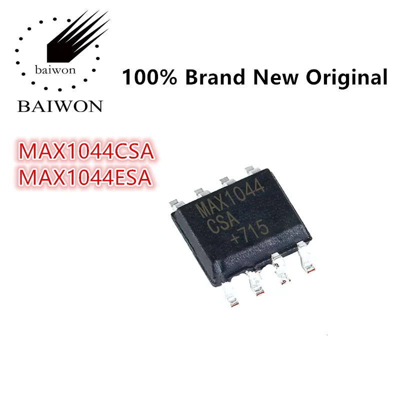 

100% New Original MAX1044 Series MAX1044CSA MAX1044ESA Switching Regulator IC Chip