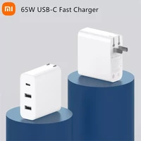 xiaomi usb charger 65w 3 port usb 2a1c for android ios fast charge charging mobile computer charger portable usb c interface