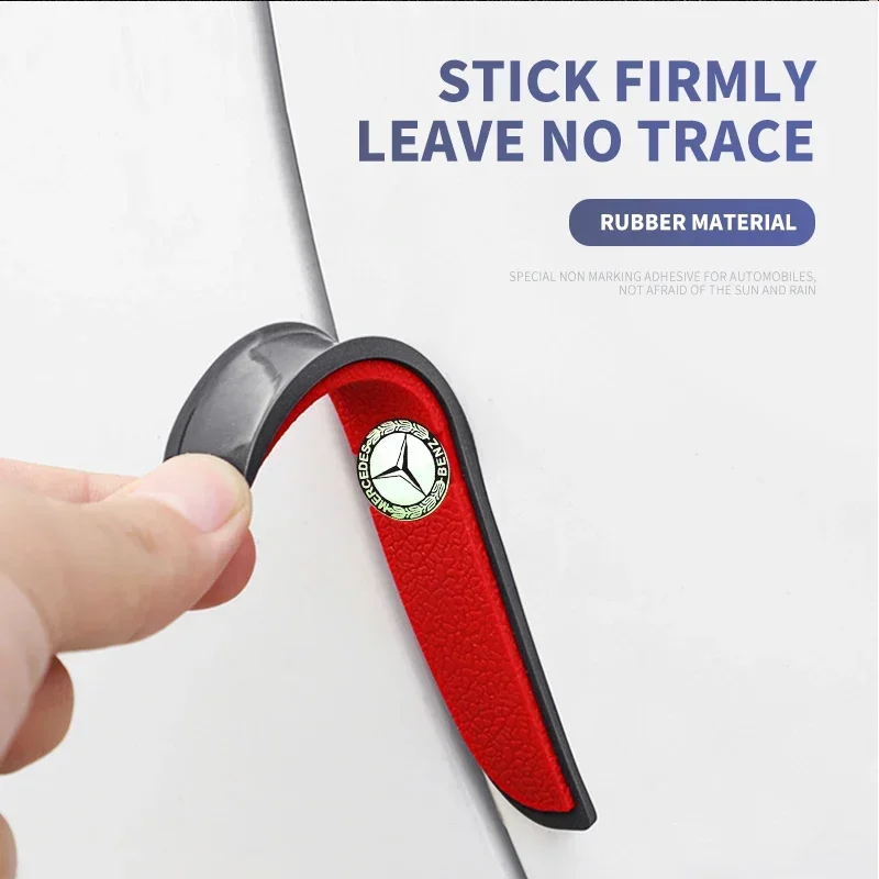 4 шт. полоски на бампер для предотвращения столкновений двери автомобиля