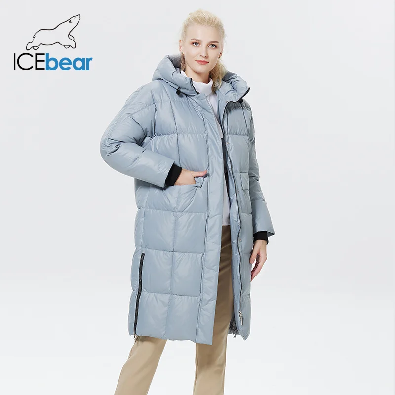 Женская зимняя куртка ICEbear с капюшоном