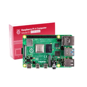 Original Latest Raspberry Pi 4 Model B Pi 4 Dev Board 2G 4G 8G RAM 2.4G & 5G WiFi Fit for Bluetooth 5.0 4 Core CPU 1.5Ghz RPi 4