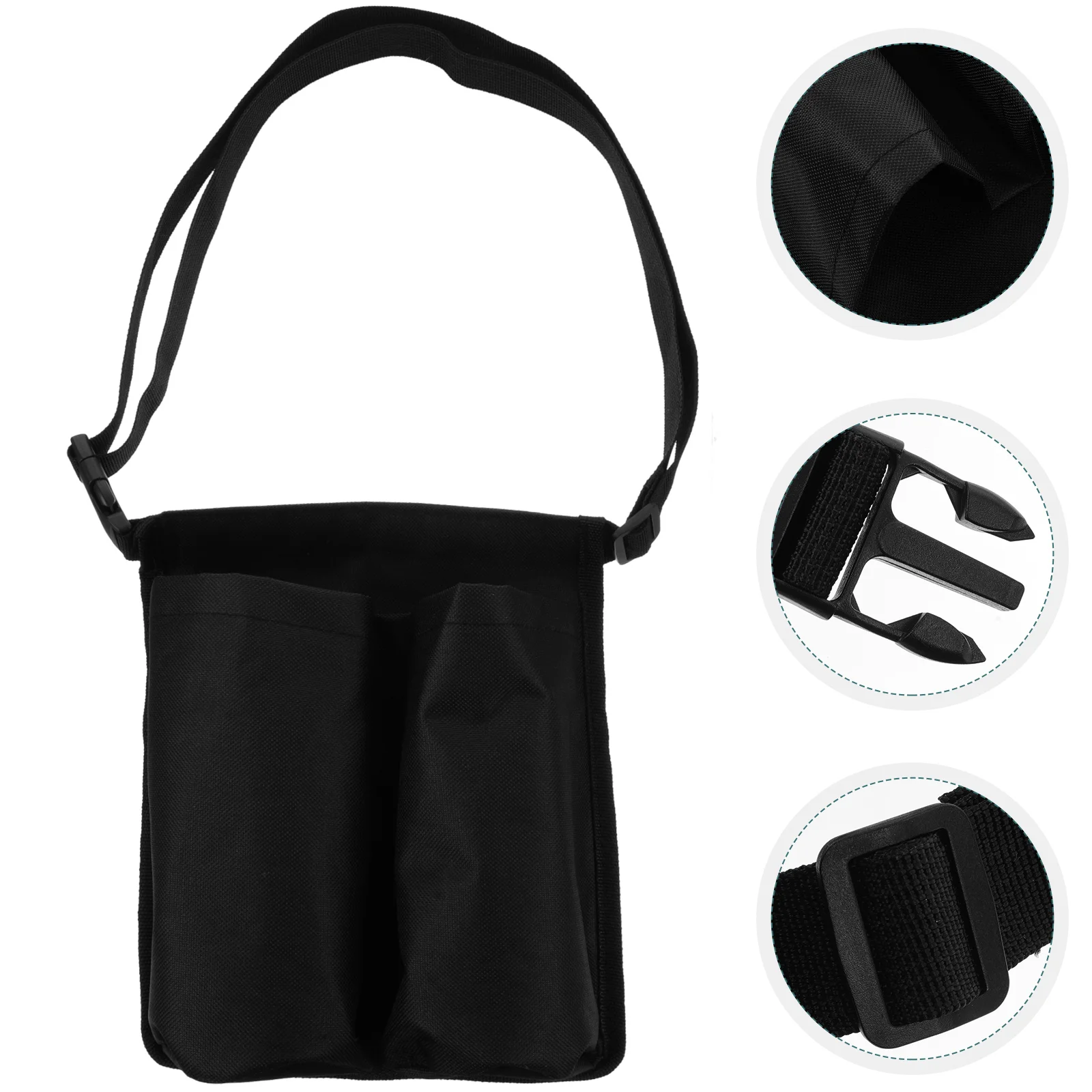 

Masseur Fanny Pack Massage Essential Oil Bag Lotion Holster Bottle Holder Waist Double Pouch Supplies Oxford Cloth