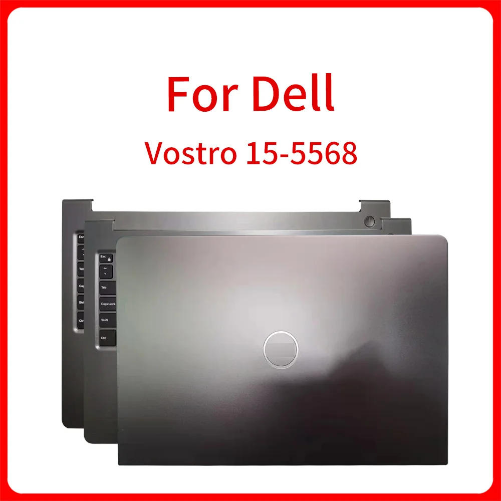 

Новинка, Оригинальный чехол для ноутбука Dell Vostro 15-5568 01WRWC 0FCN57, задняя крышка ЖК-дисплея, задняя крышка, чехол A C + чехол для клавиатуры и сканер...
