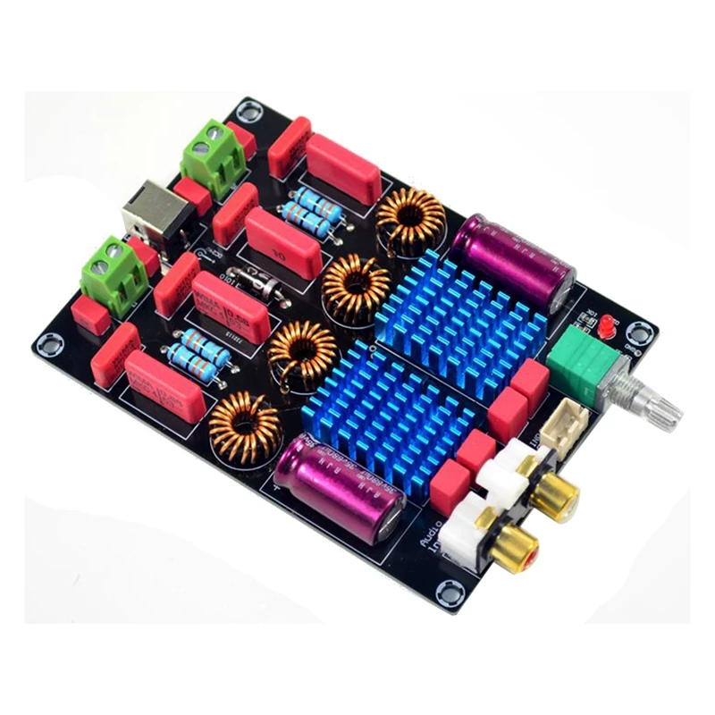 Плата домашнего аудиоусилителя TPA3116