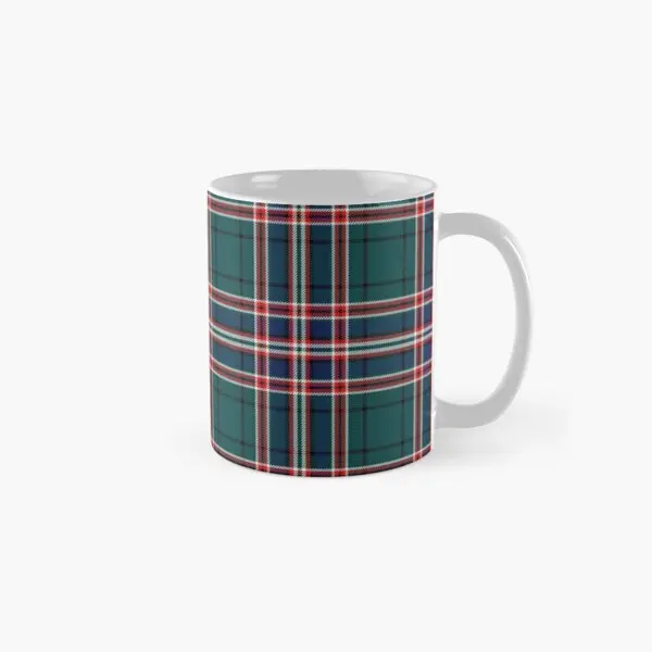 

Macfarlane Hunting Modern Tartan Classic Mug Design Gifts Picture Handle Round Printed Photo Simple Coffee Drinkware Cup Tea