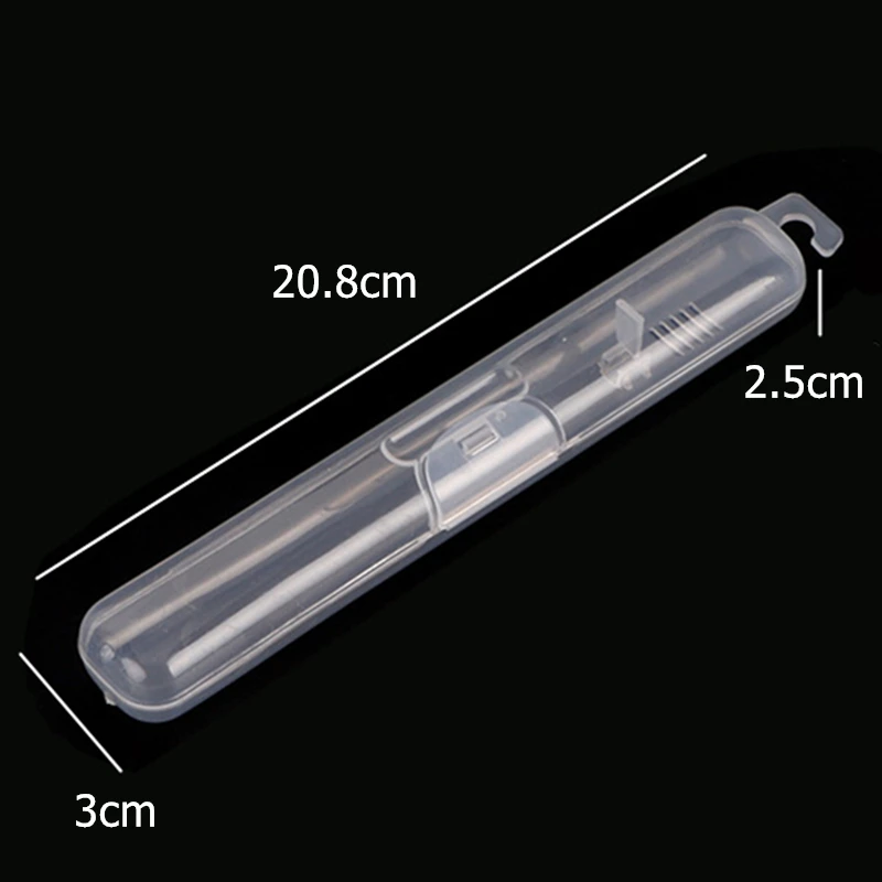 1pc Travel Portable Toothbrush Holder Transparent Storage Box Case Practical Container Organizer Bathroom Tools | Дом и сад