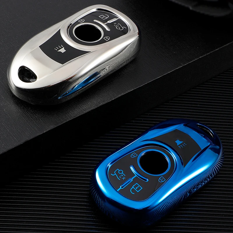 

TPU Car Remote Key Case Cover for Buick Vervno NEW LACROSSE Envision GS 28T 20T Encore for Opel Astra K Accessories keychain