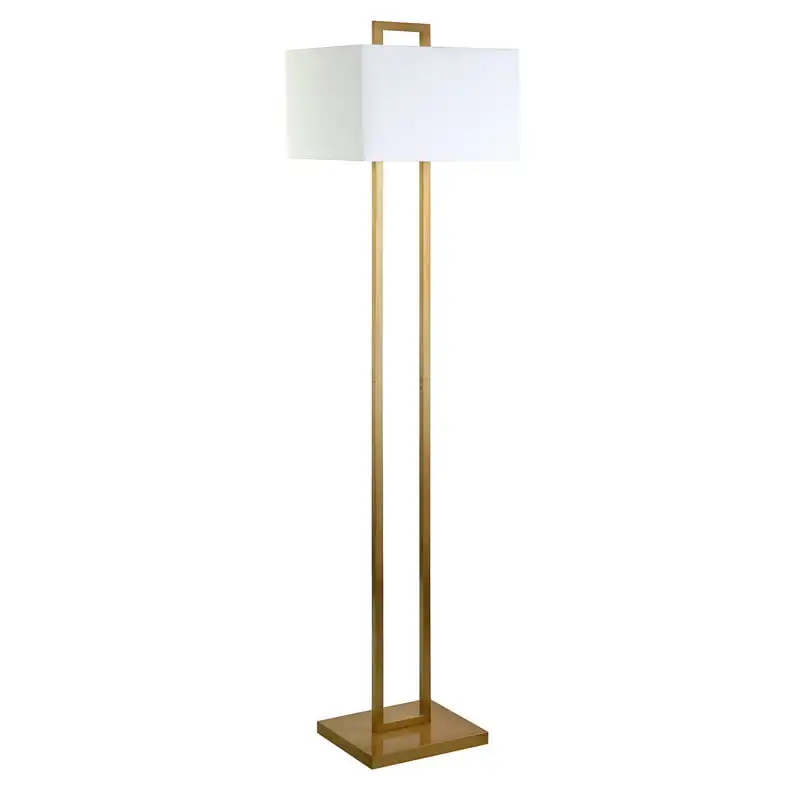 

Modern/Contemporary 68" Tall Brass Floor Lamp