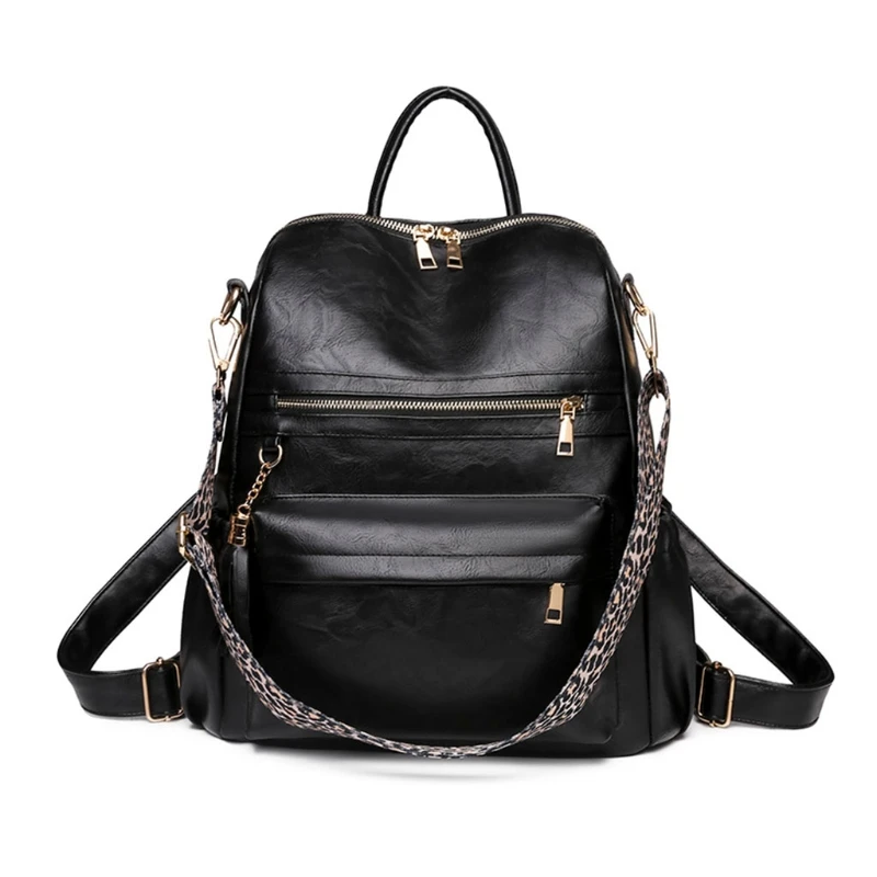 Школьный ранец из искусственной кожи для женщин Модный повседневный