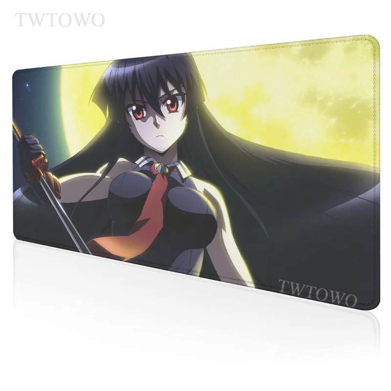

Коврик для мыши с аниме Akame Ga Kill, игровой коврик для мыши, размер XL, для дома и офиса, нескользящий, размер XXL