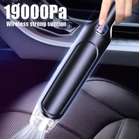 car vacuum cleaner wet and dry dual purpose 19000pa 120w wireless handheld mini vacuum cleaner for car home desktop cleaning