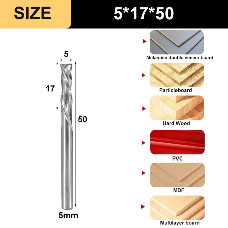 

Vsharp 2F Вверх и вниз фреза сжатая вольфрамовая концевая фреза твердосплавная фреза для меламиновой двойной шпоновой доски твердой древесины