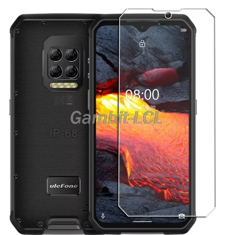 2Pcs Original Protective Tempered Glass For Ulefone Armor 9E 6.3