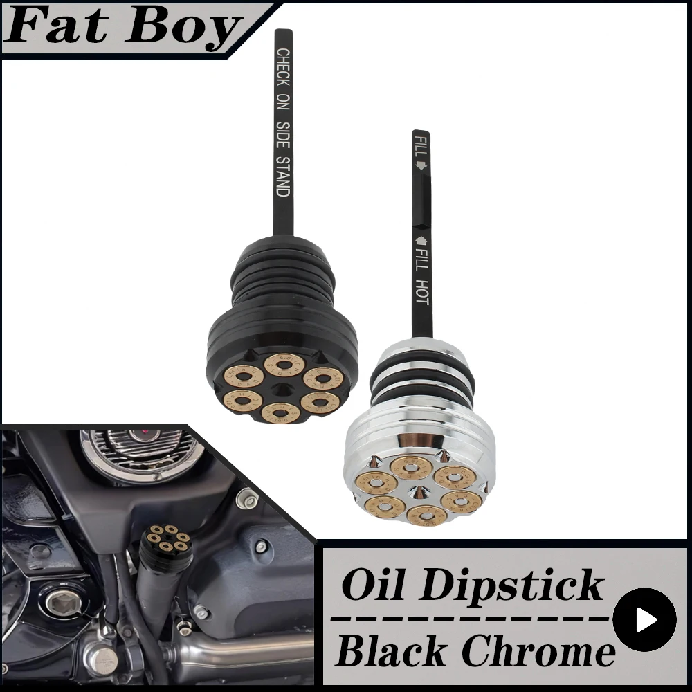 Для Harley Davidson Fat Boy FLSTF FLSTFB FLSTFBS FLSTF-I Fat-Boy 2000-2017 аксессуар для мотоцикла щуп измерения