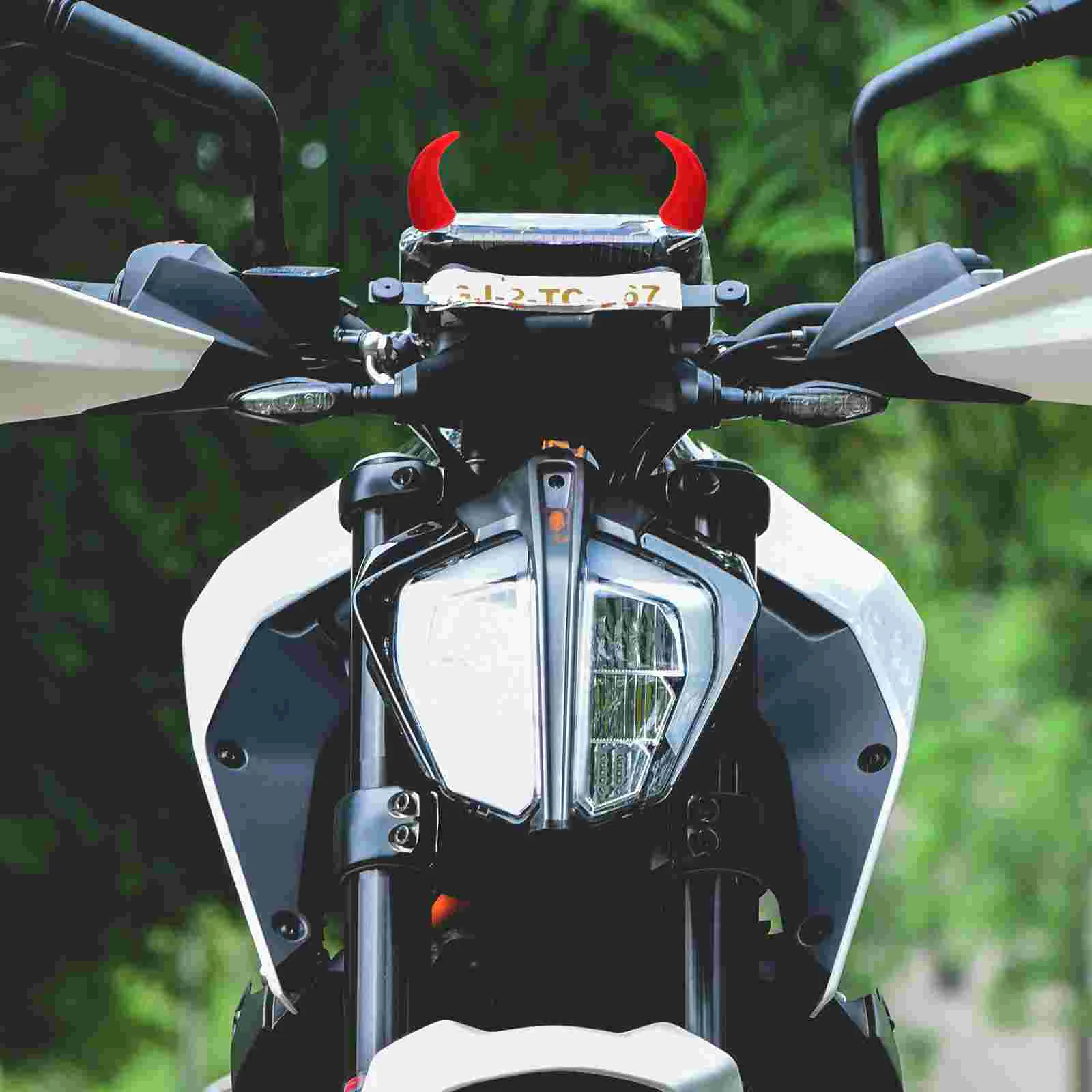 2 шт. декоративные наклейки для мотоцикла аксессуары украшения рога сноуборда