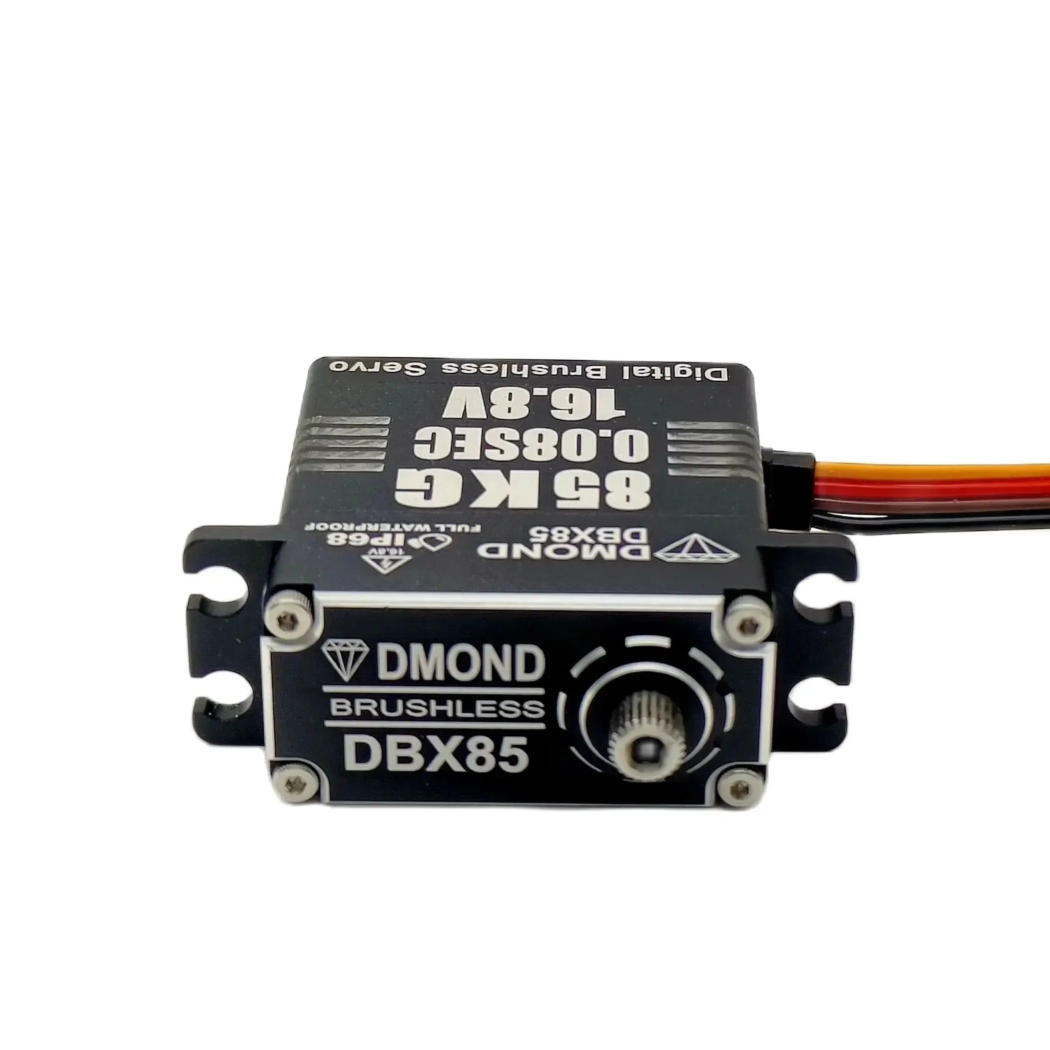 Фото RoRuSDMOND DBX85 85 кг 16.8В Бесщеточный двигатель с прямым приводом IP68 Водонепроницаемый Сверхмощный с нержавеющими шестернями 1/10 RC грузовик, индивидуальная сборка №5