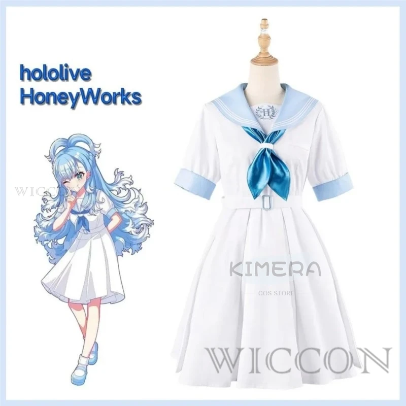 Vtuber Tokoyami Towa Yukihana Lamy Косплей Костюм элемент HoneyWorks женская школьная форма