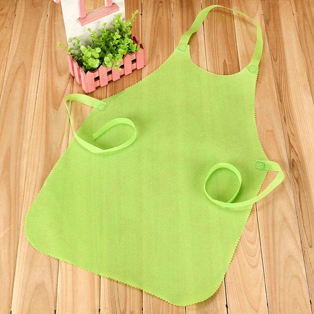 

20pcs Aprons Non- woven Coveralls Overalls Isolation Gown Hair Cutting Cape