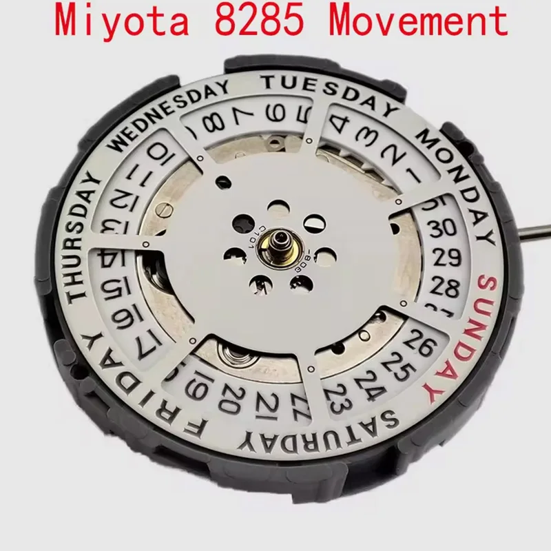 Miyota 8285 автоматический механический механизм с двойным календарем высокая